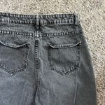 SheIn Black Denim  Mom Jeans Photo 5