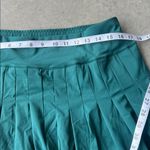 Moon Wood Plus Size Pleated Skirt High Waist with Shorts Sz XL Dark Green = Photo 4