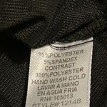 Andree by Unit Black Lace Sheer crochet embroidered‎ Blouse size M Photo 7