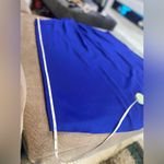 NWOT Royal Blue Woman’s Dress. Light Sleeveless Halter Neck Crepe Midi Dress Photo 10