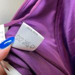 Cocomelody Dress Size US 16 Long Bridesmaid Formal Purple One Shoulder Photo 8