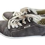 Taos Star Women’s 9 light Gray Wash Canvas Sneakers Photo 8
