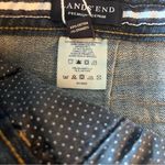 Lands’ End Premium Denim Jean Skirt Knee Length Blue Size 10 Photo 4