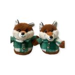 American Eagle  Wolf Slippers Size M/L Photo 1