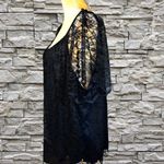 Frederick's of Hollywood  beautiful black lace scoop neck top! Photo 4