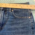 Everlane Black Blazer with White Tee and Blue Denim Skirt Photo 7