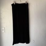 Kathie Lee Collection Kathie Lee Collection Skirt Vintage 90s Medium Black Velvet Long Maxi Witchy Photo 7