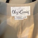 Vintage Oleg Cassini Tan Skirt‎ Set Size 8 Photo 8