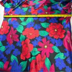 Barbizon‎ Bright Mini Dress V Neck Lightweight Flutter Sleeves Fits Large Blue Photo 4