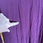 Fenn Wright Manson  Plum Turtleneck High Low Modal Top Size Large Photo 4