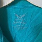 Faded Glory FINAL MARKDOWN  Women's Teal Polo Shirt Photo 2