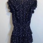 Love Shack Fancy “Katie” black silk floral dress S Photo 5