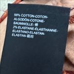 Anthropologie Pilcro High Rise Button Fly Skinny Corduroy Pants Orange Motif 26 Photo 5