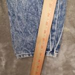 Stuffed Shirt Blue Acid Washed High Waisted‎ Tapered Leg Jeans 24x29 size 7R Photo 4