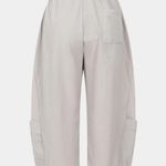 Micas  Pearl River Sage Drawstring Wide Leg Pocket Barrel Trousers Cargo Pants Photo 1