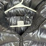 S13 New York Kylie Glossy Down Puffer Jacket Size Small Photo 4