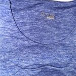 Aerie  blue cut out athletic tank top with shelf bra Photo 2