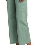 Veronica Beard  Grant Wide Leg High Rise Pants in Seaglass Green Size 31 Photo 1