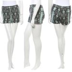 Derek Lam 10 Crosby  Shorts 10 Snake Mint Green Luxury Photo 1