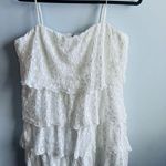 City Studio Women's Lace Zip Up Spaghetti Strap Party Dress White Size undefined Photo 3