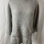 UGG  oversized gray turtleneck sweater small Raelynn Photo 0