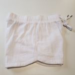 Calia Women's High Waisted Dolphin Cover Up Swim Short Pure White Size S NWT Photo 2