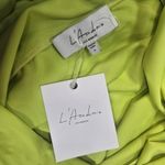 L'Academie Cachet Mini Dress in Chartreuse Small Photo 10