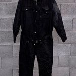 Vintage WALLS Insulated Coveralls Overalls Snowsuit XL 2XL Black Photo 0
