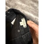 Madewell Black Denim Size 24 The Perfect Vintage Flare Jeans Cutoff DIY Shorts Photo 3