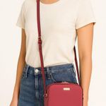 Kate Spade  Newberry Lane Cammie Camera Crossbody – Pink Saffiano Leather Photo 0