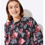 Loft  NWT Garden Bell Sleeve Blouse Size S Photo 1