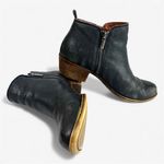 Lucky Brand Basel Ankle Bootie Black Leather 7.5 Photo 2