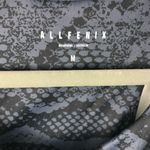 Anthropologie All Fenix Sports Bra Snakeskin Long Sports Bra in Navy Sz M BNWT Photo 4