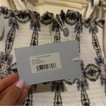 NWT Hill House Home The Elise Nap Dress in Multi Marseille Geo White Photo 3