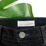 Loft Black Velvet Modern Velvet Skinny Jeans Photo 11