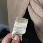 Free People coat cuff it faux fur pockets soft lined sash NEW small Photo 7