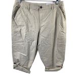 cj banks C.J. Banks Women's Tan Capris Photo 0