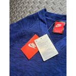 Nike NWT Women's  Tech Knit Top 728679 439 SIZE Medium Game Royal Blue Shirt‎ Photo 3