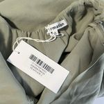 Reformation NEW  Sz 2 Amaris Long Dress in Seafoam Green Halter Photo 8