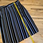 BP  Black & Blue Stripe Skirt S Photo 3