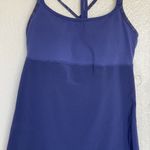 Lucy Womens Blouse Top Sz XS Activewear Athleisure Blue Yoga Workout Gym Padded Photo 3