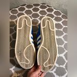 Adidas Blue and White Athletic Shoes Sleek Design Photo 12