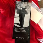 Tyr. Womens Warm Up Shorts Drawstring Pull On Athletic Red M Photo 5