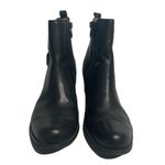 Adrienne Vittadini Adrienne Vitadini Harper Womens Black Leather Buckle Ankle Boots Booties Sz 8.5 Photo 6