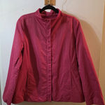 Eileen Fisher  Dark Pink Jacket L XL Photo 0