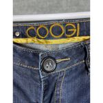 COOGI  Women's Denim Jeans 9/10 Colorful Beaded Pockets‎ Embellished Photo 3