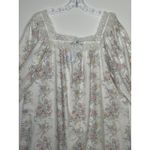 NWT vintage Lanz of Salzburg 100% cotton floral lace trim nightgown, USA large White Photo 5