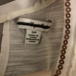 American Eagle ⭐️  AEO White Sequin High Neck Sleeveless Tank Top S Photo 4