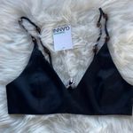 Ganni Bead-embellished shirred satin bra top Photo 5