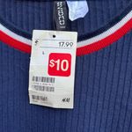 H&M NWT  L Women’s Dark Long Sleeve Knit Shirt Top Casual Comfy Minimalist Photo 3